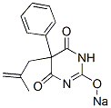 CAS#: 67051-54-1， 5-(2-Methyl-2-Propenyl)-5-Phenyl-2-Sodiooxy-4,6(1H,5H)-Pyrimidinedione
