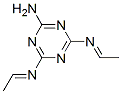CAS 登录号：6708-69-6， 4,6-二(乙亚基氨基)-1,3,5-三嗪-2-胺