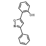 CAS 登录号：67139-38-2， 2-(3-苯基-1,2-恶唑-5-基)苯酚