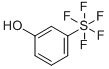 结构式 CAS# 672-31-1, 3-(五氟硫基)苯酚