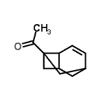 CAS 登录号：67226-68-0， 1-(三环[3.3.1.0<sup>2,7</sup>]壬-3-烯-1-基)乙酮