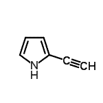 CAS 登录号：67237-51-8， 2-乙炔基-1H-吡咯