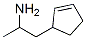 CAS 登录号：67238-65-7， 2-(2-环戊烯基)-1-甲基乙胺