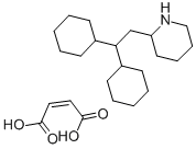 结构式 CAS# 6724-53-4, 哌克昔林马来酸盐