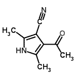CAS 登录号：67271-65-2， 4-乙酰基-2,5-二甲基-1H-吡咯-3-甲腈