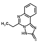 CAS 登录号：672952-26-0， 5-乙基[1,2,4]三唑并[1,5-c]喹唑啉-2(3H)-硫酮