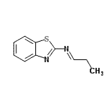 CAS 登录号：673450-71-0， (1E)-N-(1,3-苯并噻唑-2-基)-1-丙亚胺