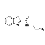 CAS 登录号：673485-57-9， N-丙基-1,3-苯并噻唑-2-甲酰胺