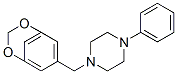 CAS 登录号：67361-21-1， 1-(3,5-亚甲二氧基苄基)-4-苯基哌嗪
