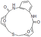 CAS#: 67364-56-1， 22,23-Dioxa-9-Thia-2,16-Diazatetracyclo[15.3.1.14,7.111,14]Tricosa-4,6,11,13,17,19,21(1)-Heptaene-3,15-Dione