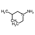 CAS 登录号：67398-35-0， 1-乙基-1-异丁基肼