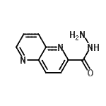 CAS 登录号：67510-41-2， 1,5-萘啶-2-甲酰肼
