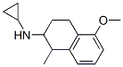 CAS#: 67510-82-1， 1,2,3,4-Tetrahydro-N-Cyclopropyl-5-Methoxy-1-Methyl-2-Naphthalenamine