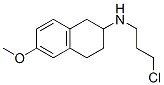 CAS 登录号：67510-83-2， 1,2,3,4-四氢-N-(3-氯丙基)-6-甲氧基-2-萘胺