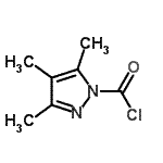 CAS#: 67514-64-1， 3,4,5-Trimethyl-1H-pyrazole-1-carbonyl chloride