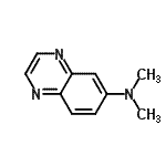 CAS 登录号：67557-82-8， N,N-二甲基-6-喹喔啉胺
