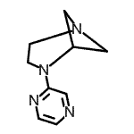 CAS#: 675591-28-3， 4-(2-Pyrazinyl)-1,4-diazabicyclo[3.1.1]heptane