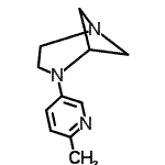 CAS 登录号：675591-47-6， 4-(6-甲基-3-吡啶基)-1,4-二氮杂双环[3.1.1]庚烷