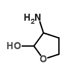 CAS 登录号：67560-23-0， 3-氨基四氢-2-呋喃醇