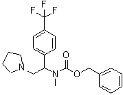 CAS#: 675602-73-0， Benzyl methyl{2-(1-pyrrolidinyl)-1-[4-(trifluoromethyl)phenyl]ethyl}carbamate