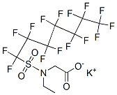 CAS 登录号：67584-62-7， N-乙基-N-[(十五氟庚基)磺酰基]甘氨酸钾