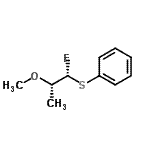 CAS#: 675958-05-1， {[(1R,2S)-1-Fluoro-2-methoxypropyl]sulfanyl}benzene