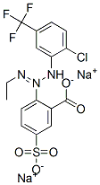 CAS#: 67599-12-6， Disodium 2-[3-[2-Chloro-5-(Trifluoromethyl)Phenyl]-1-Ethyltriazen-2-Yl]-5-Sulphonatobenzoate