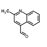 CAS 登录号：6760-22-1， 2-甲基-4-喹啉甲醛