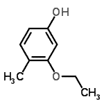 CAS#: 676224-74-1， 3-Ethoxy-4-methylphenol