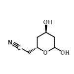 CAS 登录号：676260-69-8， [(2R,4R)-4,6-二羟基四氢-2H-吡喃-2-基]乙腈