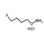CAS 登录号：676525-71-6， 1-(氨基氧基)-4-氟丁烷盐酸盐(1:1)