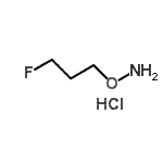 CAS 登录号：676525-73-8， 1-(氨基氧基)-3-氟丙烷盐酸盐(1:1)