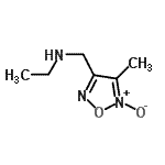 CAS 登录号：676539-93-8， N-[(4-甲基-5-氧代-1,2,5-恶二唑-3-基)甲基]乙胺