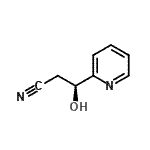CAS 登录号：676563-18-1， (3S)-3-羟基-3-(2-吡啶基)丙腈