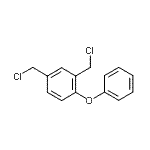 CAS 登录号：67666-87-9， 2,4-二(氯甲基)-1-苯氧基苯