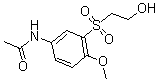 CAS 登录号：67674-32-2， N-[3-[(2-羟基乙基)磺酰基]-4-甲氧基苯基]-乙酰胺