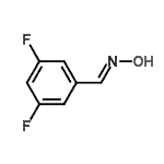 结构式 CAS# 677728-83-5, 3,5-二氟苯甲醛肟