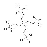 CAS 登录号：67776-46-9， (硅烷四基四-2,1-乙二基)四(三氯硅烷)