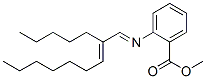 CAS 登录号：67800-79-7， 2-[(2-戊基-2-壬烯亚基)氨基]苯甲酸甲酯