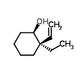 CAS 登录号：678144-82-6， (1R,2R)-2-乙基-2-乙烯基环己烷醇