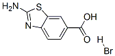 CAS 登录号：67828-34-6， 2-氨基苯并噻唑-6-羧酸单氢溴酸盐