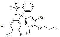 CAS 登录号：67828-35-7， 2,6-二溴-4-[3-(3,5-二溴-4-丁氧基苯基)-3H-2,1-苯并氧硫杂环戊烷-3-基]苯酚 S,S-二氧化物