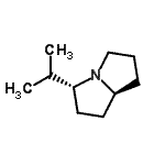CAS 登录号：67828-96-0， (3R,7aS)-3-异丙基六氢-1H-吡咯里嗪