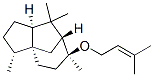 CAS 登录号：67845-45-8， [3R-(3alpha,3abeta,6alpha,7beta,8aalpha)]-八氢-3,6,8,8-四甲基-6-[(3-甲基丁-2-烯基)氧基]-1H-3a,7-甲桥薁
