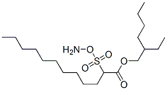 CAS 登录号：67845-73-2， 2-(铵氧磺酰基)十二烷酸 2-乙基己基酯