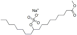 CAS 登录号：67846-43-9， 1-甲基10-(磺基氧基)硬脂酸钠