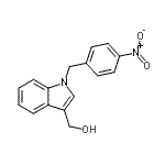 CAS#: 678551-69-4， [1-(4-Nitrobenzyl)-1H-indol-3-yl]methanol