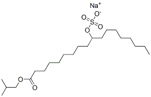 CAS#: 67859-39-6， Sodium 1-(2-Methylpropyl) 10-(Sulphooxy)Octadecanoate