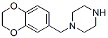 CAS#: 67869-88-9， 1-(2,3-Dihydro-1,4-Benzodioxin-6-Ylmethyl)Piperazine
