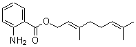 CAS#: 67874-69-5， 3,7-Dimethyl-(2E)-2,6-Octadien-1-Ol 1-(2-Aminobenzoate)